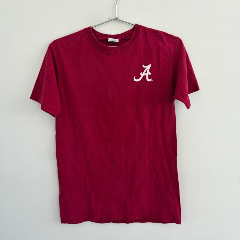Gildan University of Alabama Crimson Tide Elephant T-Shirt Small Red